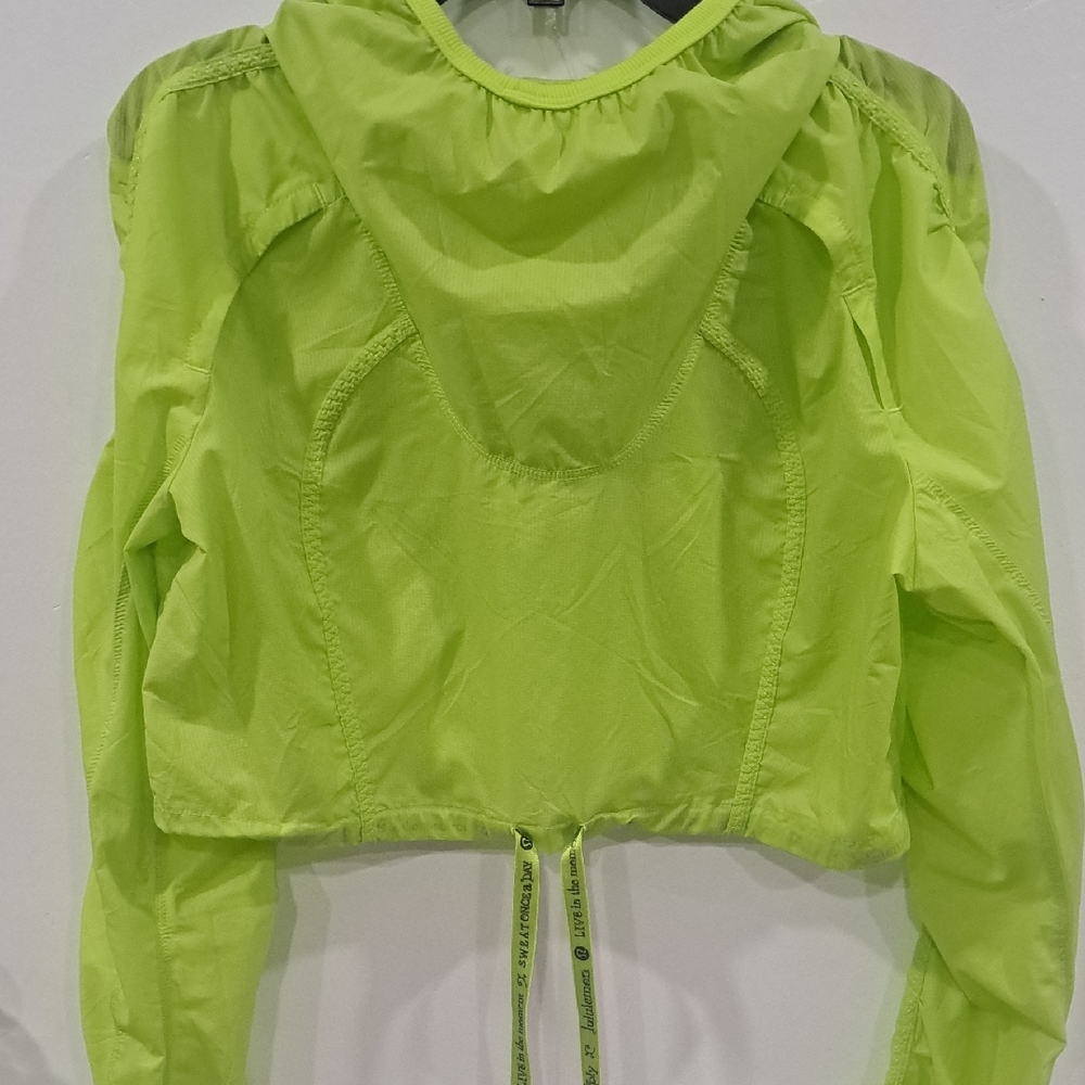lululemon athletica Neon Green Hoodie